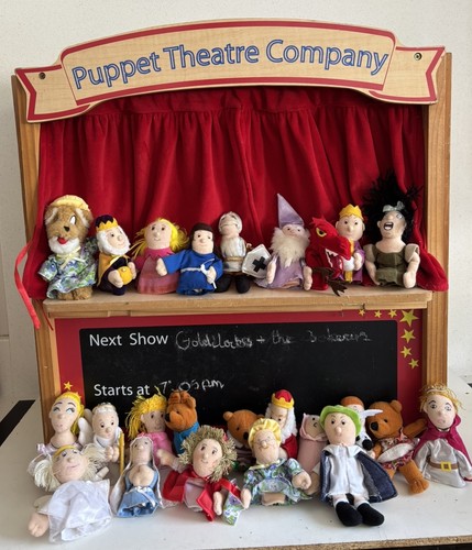 Vintage wooden elc puppet - vintage,