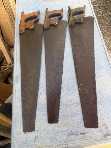 Job lot vintage - of, saws