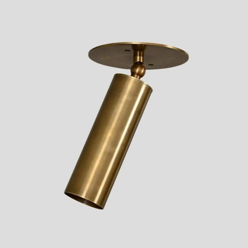 Mid century brass - brass, cylinder