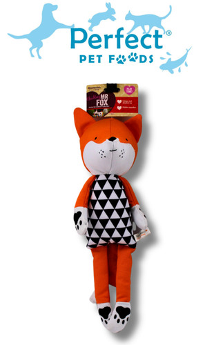 Rosewood dog toy fox - rosewood, mr