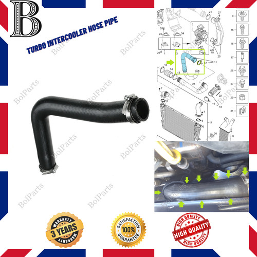 Turbo intercooler hose pipe - intercooler,