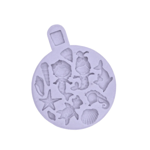 Miniature mermaid mould - miniature,