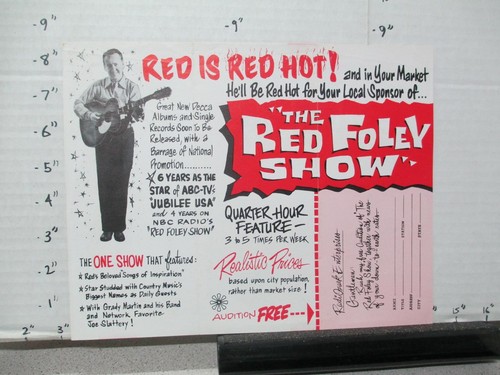 Red foley show 1960s - foley,