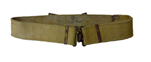Ww2 british army belt 1941 - ww2,