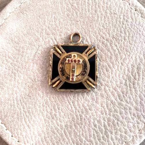 Masonic antique rare ruby rose - ruby,