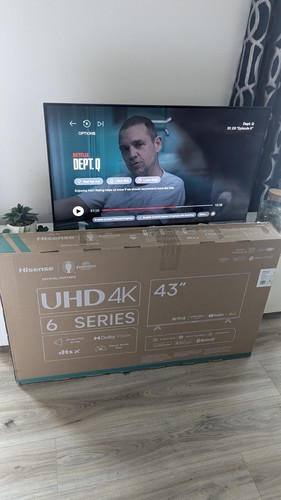 Hisense uhd smart - 43",