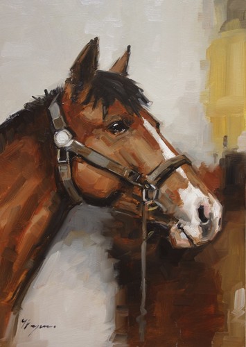 Original art oil painting - -,