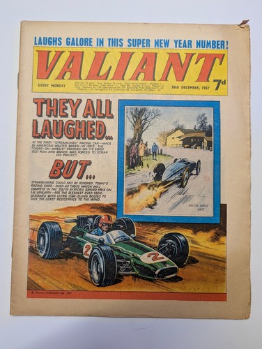 Valiant comic 30th december - valiant,