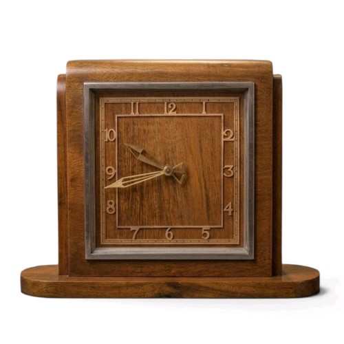 Art deco garrard mantel clock - art,