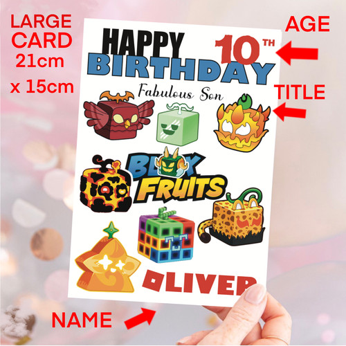 Roblox blox fruits birthday - roblox,
