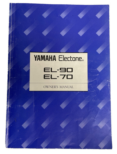Yamaha electone organ 70 - organ, el-70