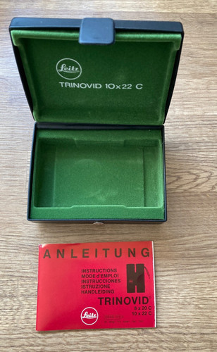 Leitz leica trinovid 10x22 - leica,