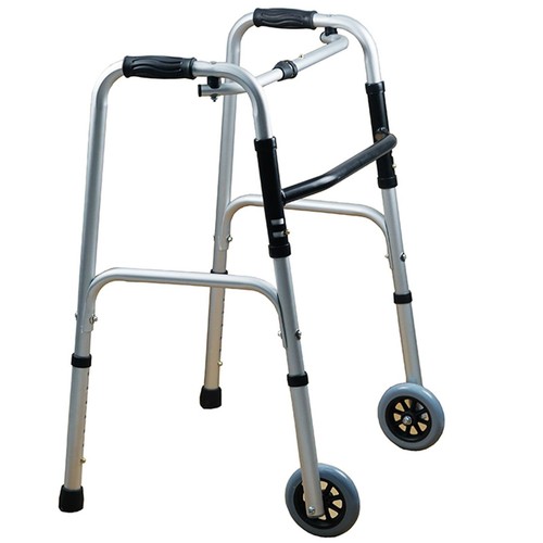 Folding walking frame - folding,