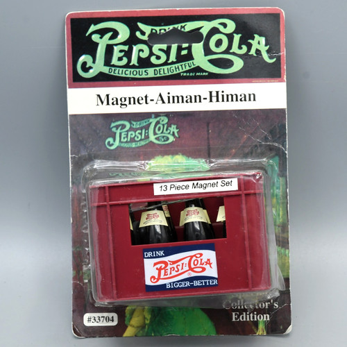 Pepsi bottles crate magnet set - magnet,
