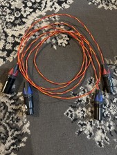 SOLID CORE UP-OCC COPPER 1.5M BALANCED XLR ANALOGUE CABLES INTERCONNECTS LEADS