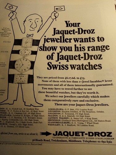 Sa59 ephemera 1960s - ephemera, advert