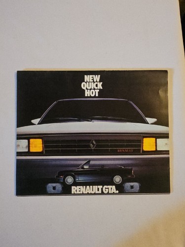 Renault gta brochure - gta,