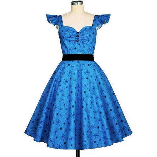 Retro astral print 50s - retro,