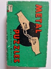 Vintage metal puzzles 1950 - metal, 1950's