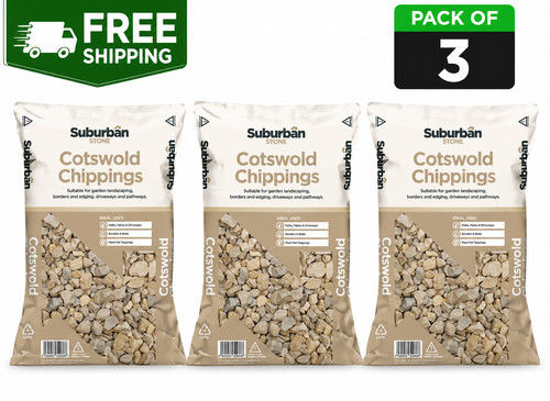 Cotswold chippings 20kg bags - cotswold,