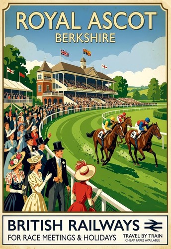 British travel poster - ,