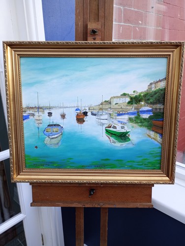 Oil canvas panel board - oil,