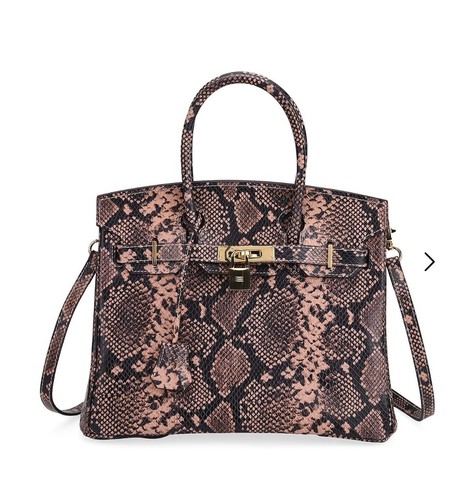 Genuine leather snakeskin - genuine,