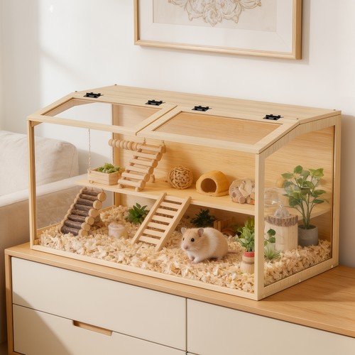 Large hamster cage - hamster,