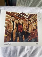 Westlife Autographed
