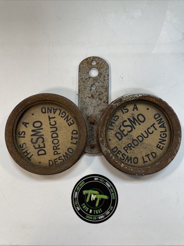 Vintage desmo twin tax disc - tax,