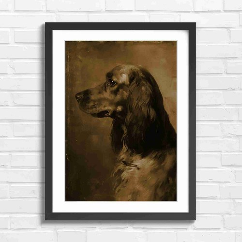 Vintage cocker spaniel - cocker,