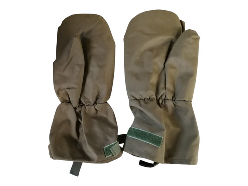 British army outer mittens - british,