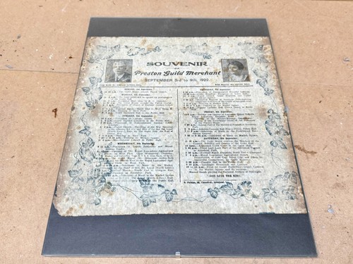 Antique preston guild merchant - guild,