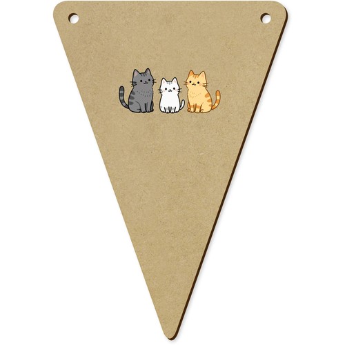 140mm tabby cats bunting - 5,
