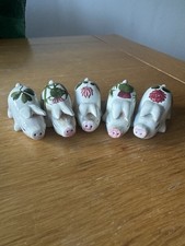 RARE 5 Vintage Wemyss Plichta