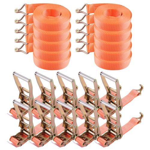 10x ratchet straps tie - tie, down