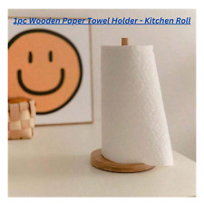 Wooden Paper Towel Holder -