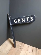 Reclaimed GENTS Wooden Sign
