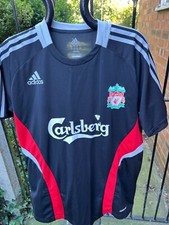 mens vintage LIVERPOOL FC formotion training shirt - size 42/44 ( 2008 ) vgc