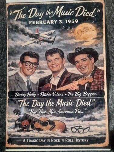 Buddy holly metal - buddy,