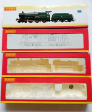 HORNBY : OO GAUGE : JOB LOT OF 4 x EMPTY LOCOMOTIVE BOXES
