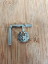 Warhammer High Elf  P Silver Helms Command Head Part Parts 2000 GW X4