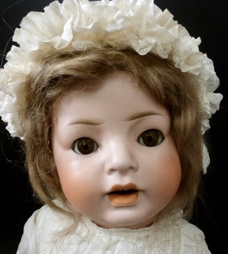 Antique doll bisque - doll,