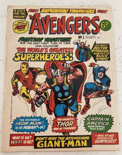 Marvel comics the - marvel, avengers