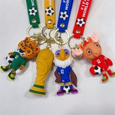 2026 World Cup Mascot Pendant