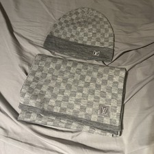 LV Beanie and Scarf Set
