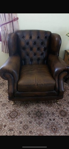 Regent leather seater - x2,