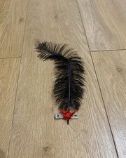 Black Red Feather showgirl