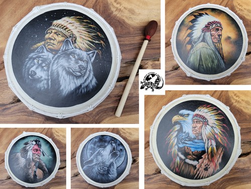 Shaman drum frame indian - drum,