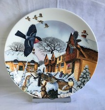 'Woodland Visitors' by Colin Newman - Decorative Plate